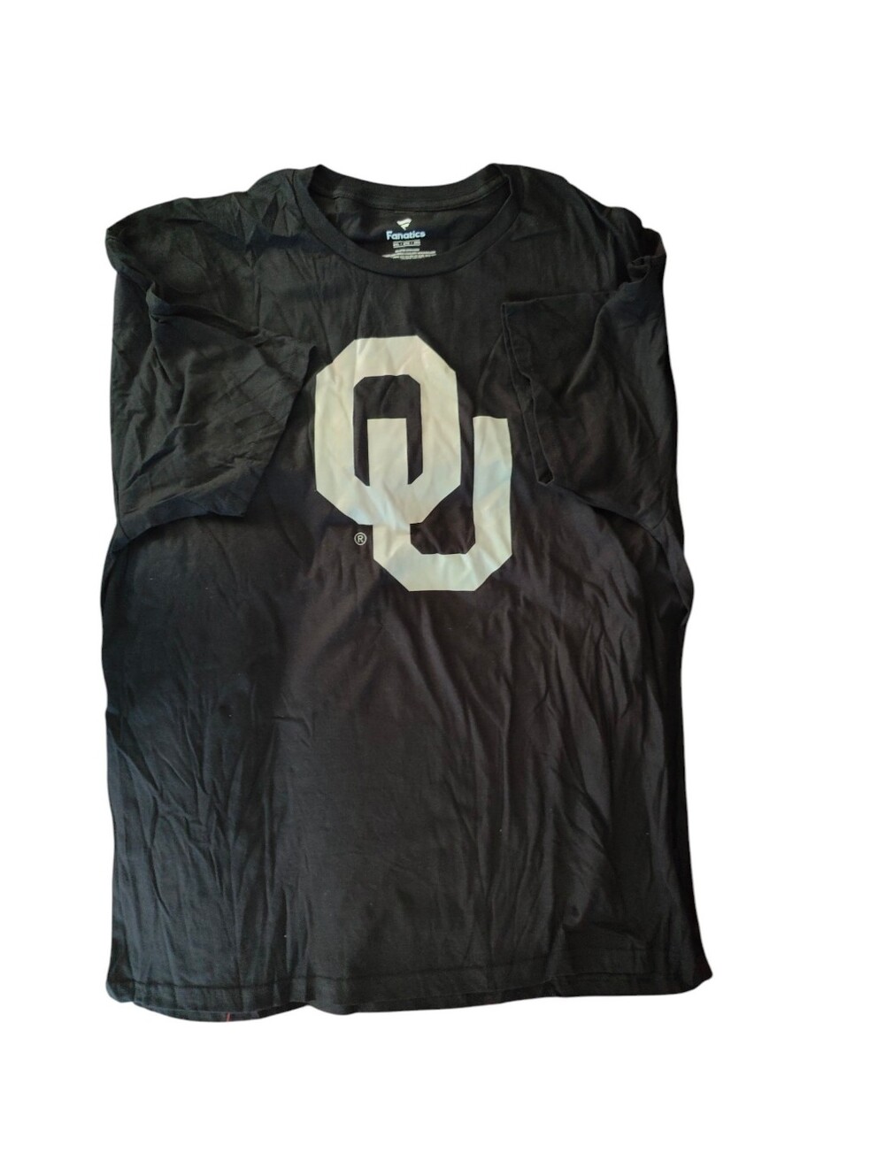 Fanatics Black Oklahoma Sooners short sleeve t-shirt